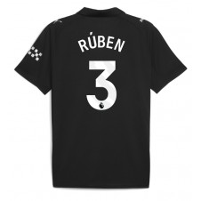 Manchester City Ruben Dias #3 Bortatröja 2025-26 Korta ärmar